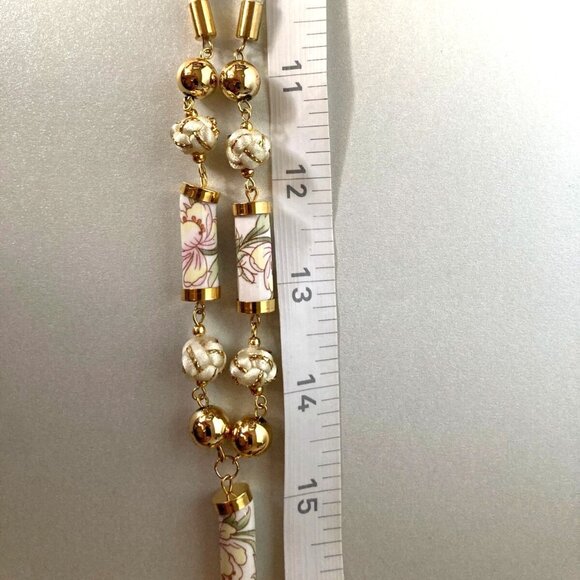 Estate jewelry set lot of 3 necklace bracelet earrings Unbranded - Picture 7 of 8